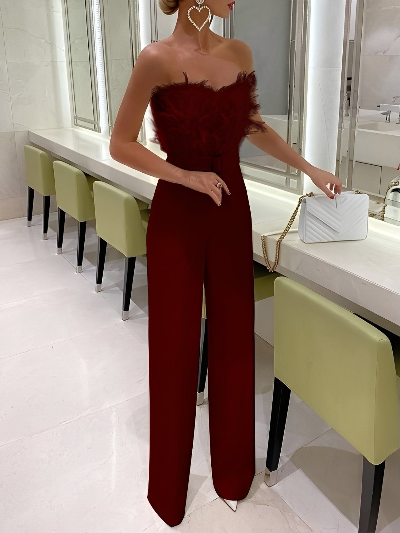 Valarie - Eleganter Overall mit Tube-Top für Damen