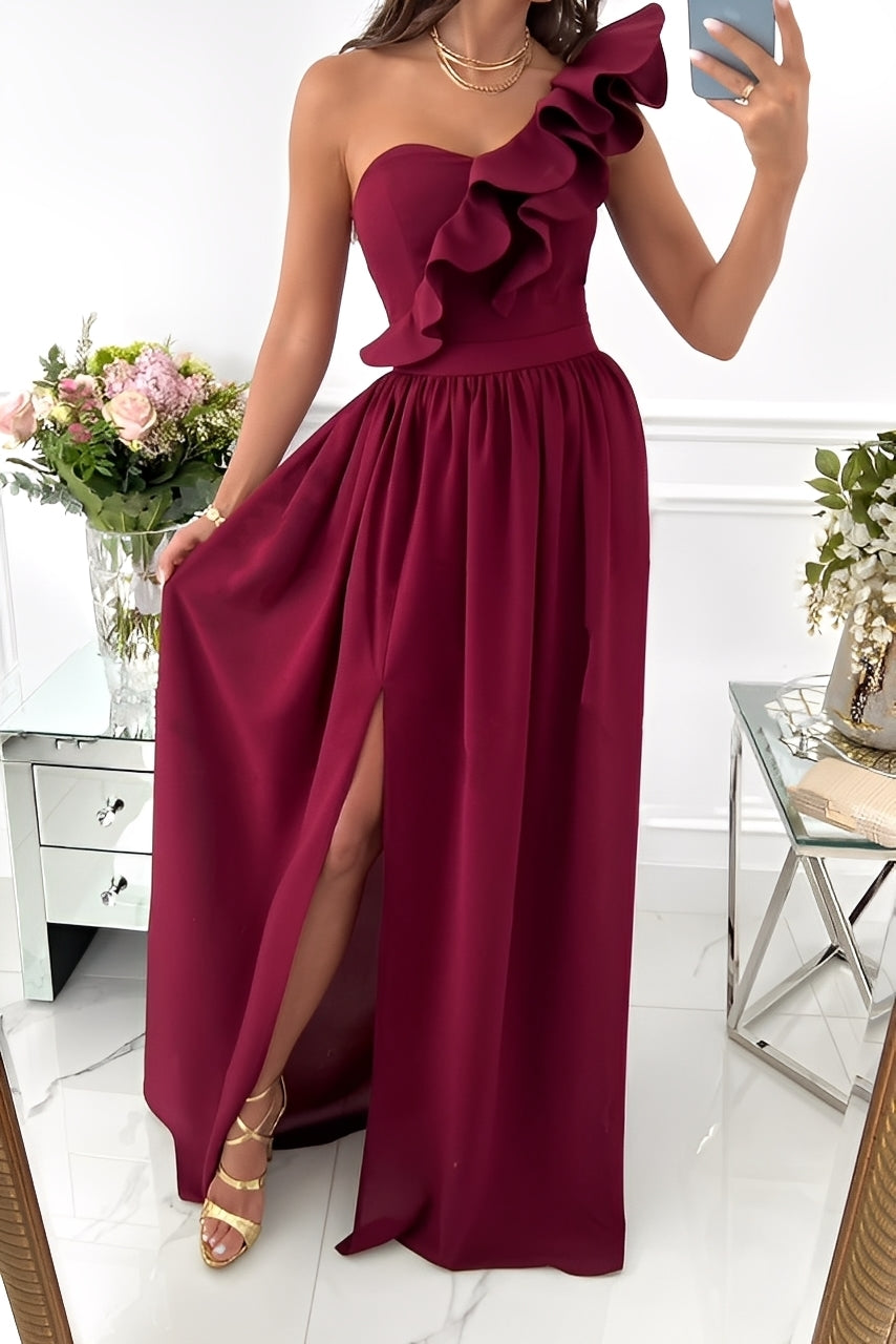Tahlia - Modisches Off-Shoulder-Kleid für Damen mit Rüschen