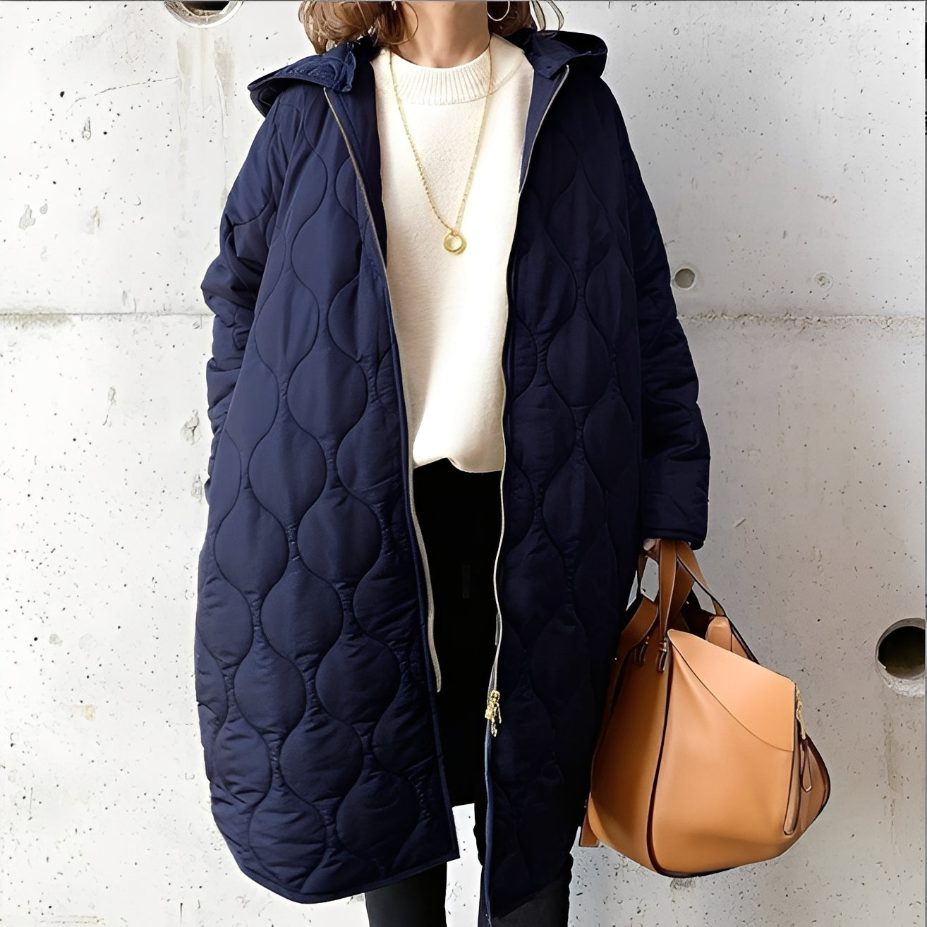 Krystine - Bequemer Damen-Kapuzenparka
