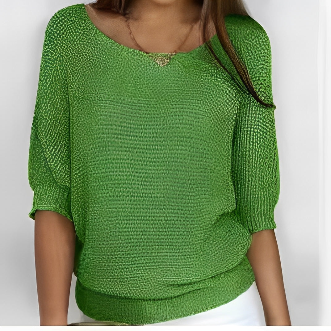 Kathleen - Bequemer, locker geschnittener Damenpullover