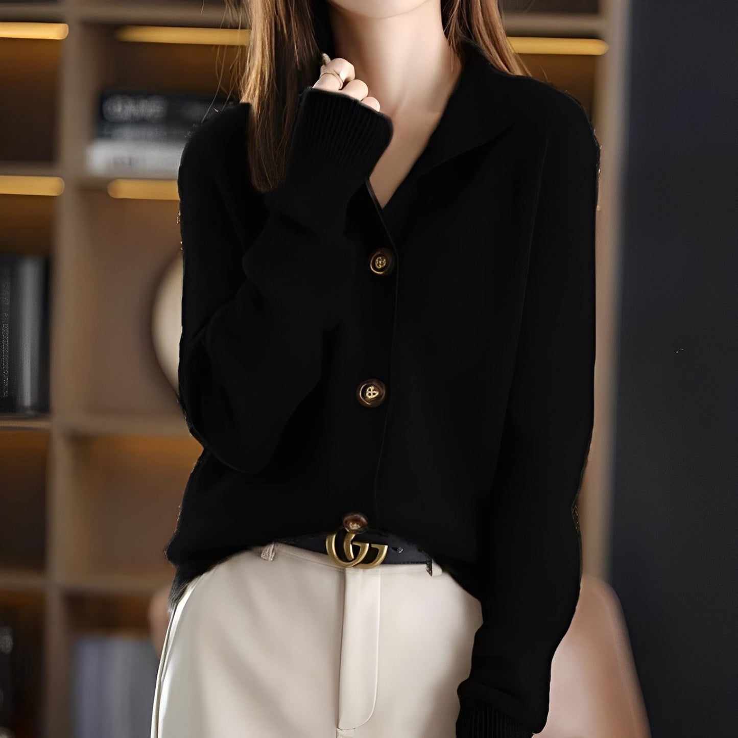Melba - Klassischer, gemütlicher Damen-Wollpullover