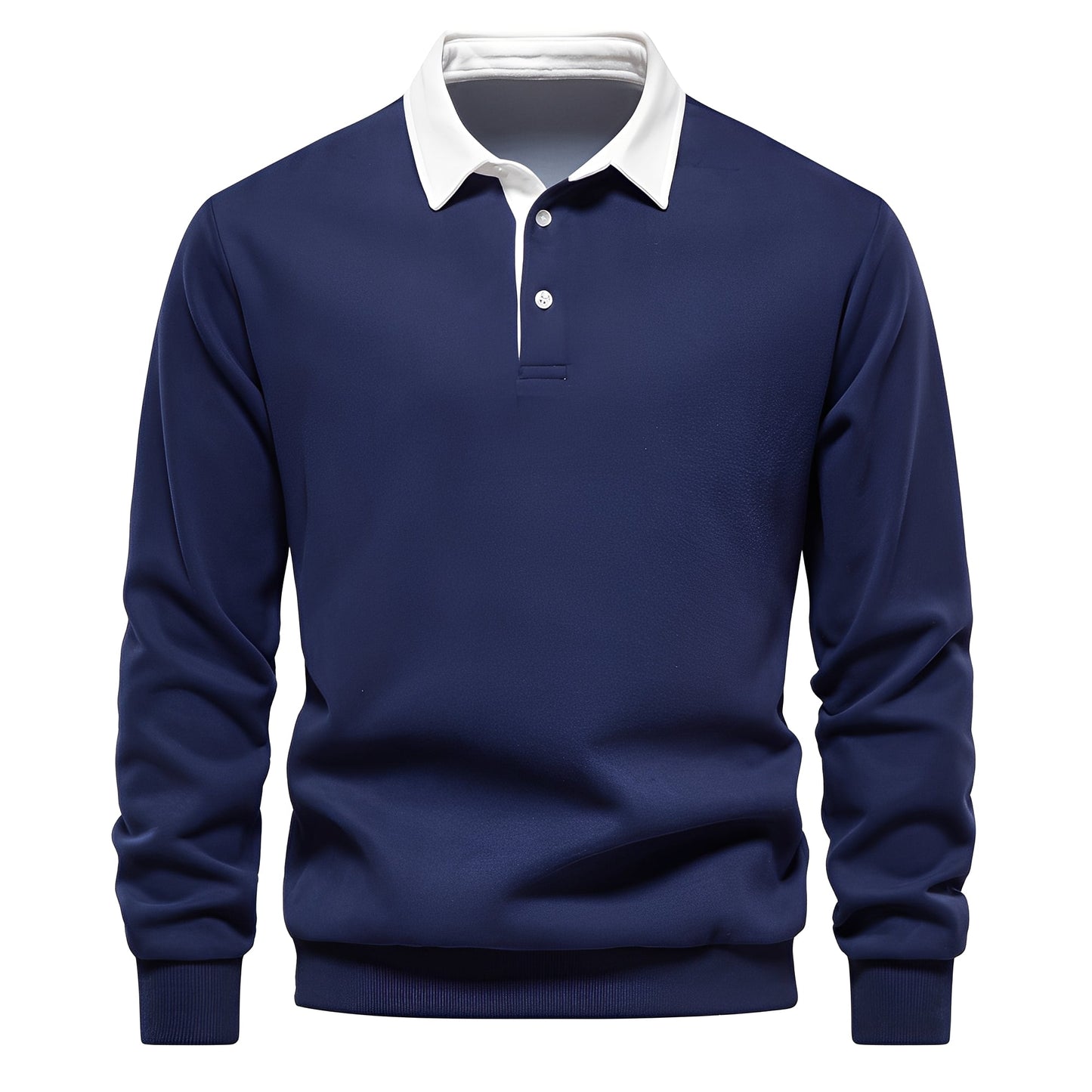 Sonnie - Bequemes Herren-Langarm-Poloshirt