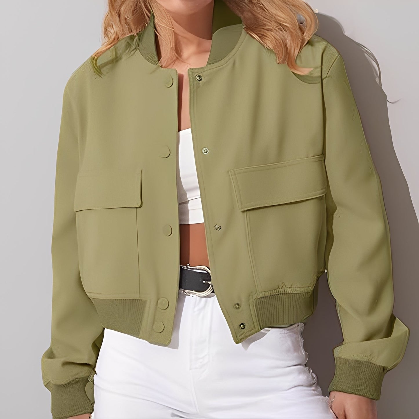 Marva - Bequeme, weite Damenjacke mit großen Taschen