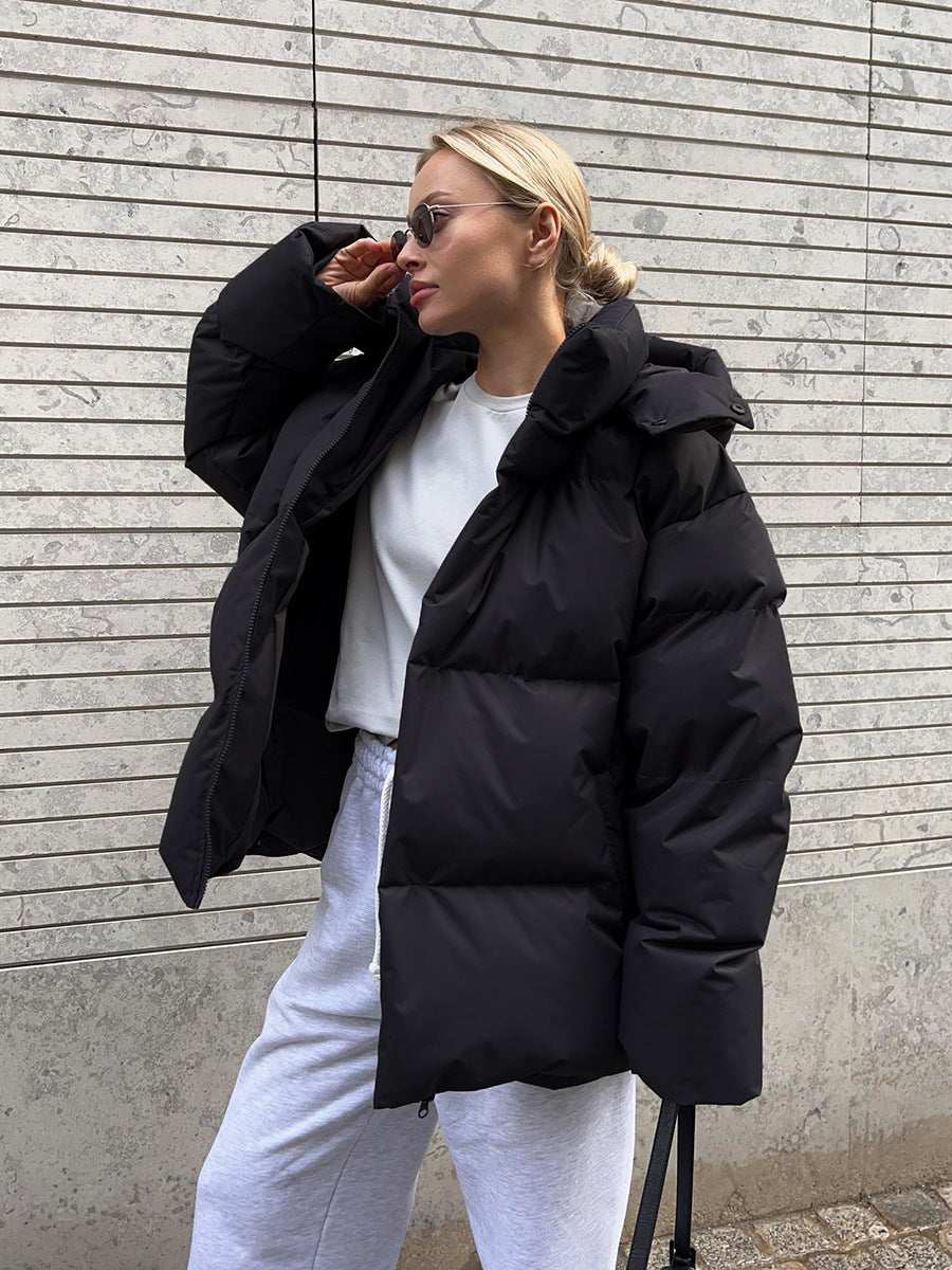 Noelene - Trendige Damenjacke mit abnehmbarer Kapuze