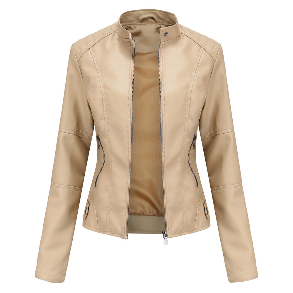 Martha - Schicke, figurbetonte Damenlederjacke