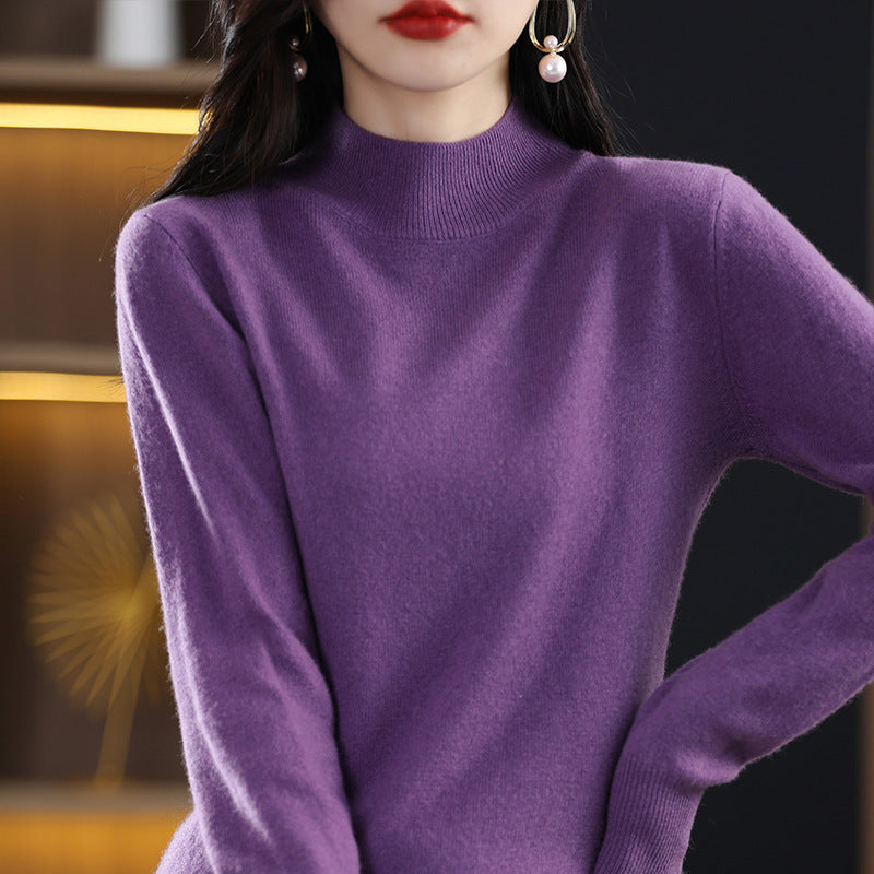 Gwenda - Bequemer Damen-Wollpullover
