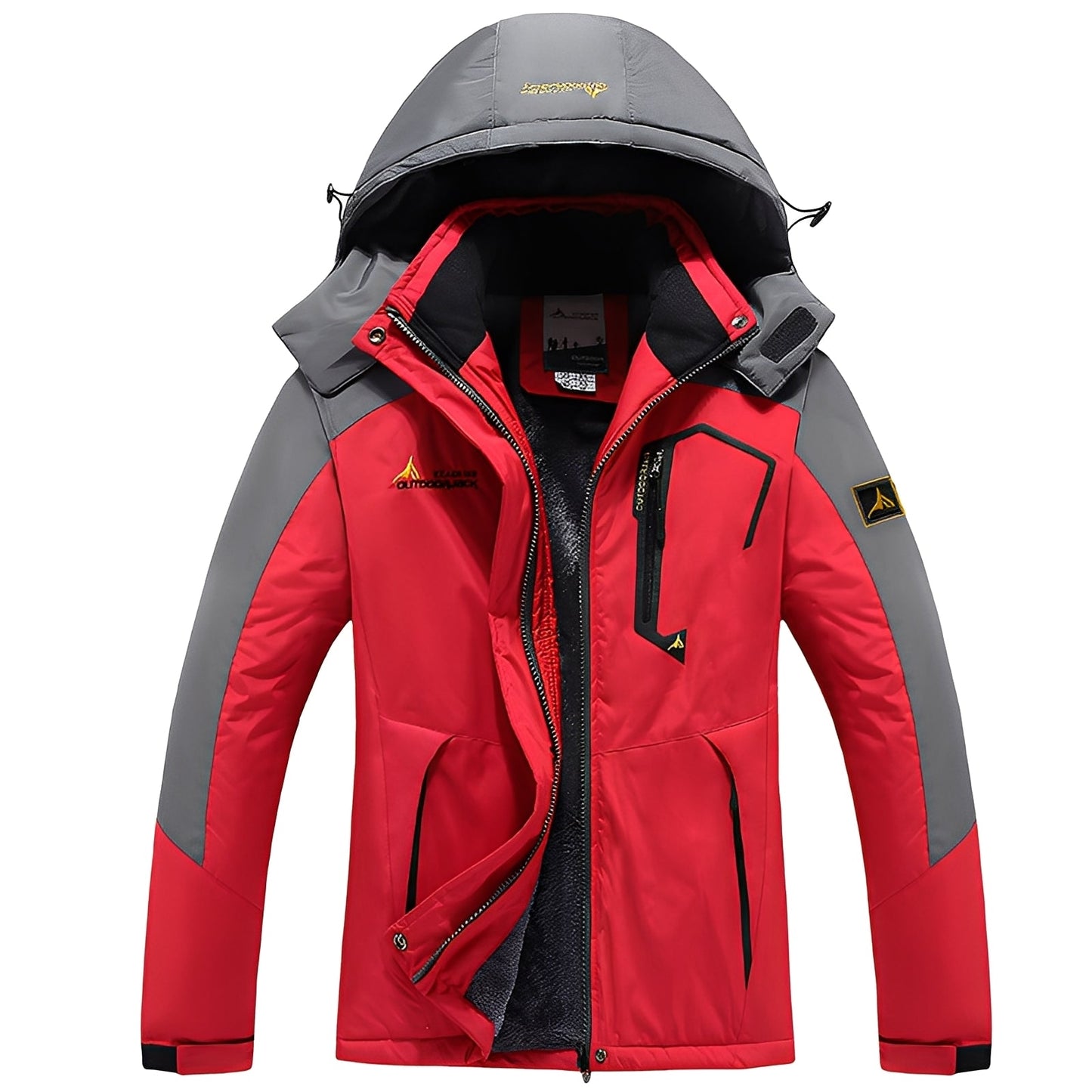 Heather - Elegante, warme Damenjacke für den Winter mit Fleece-Futter
