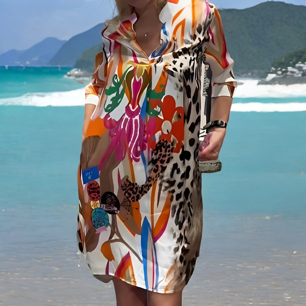 Ariel - Leichtes Damenstrandkleid
