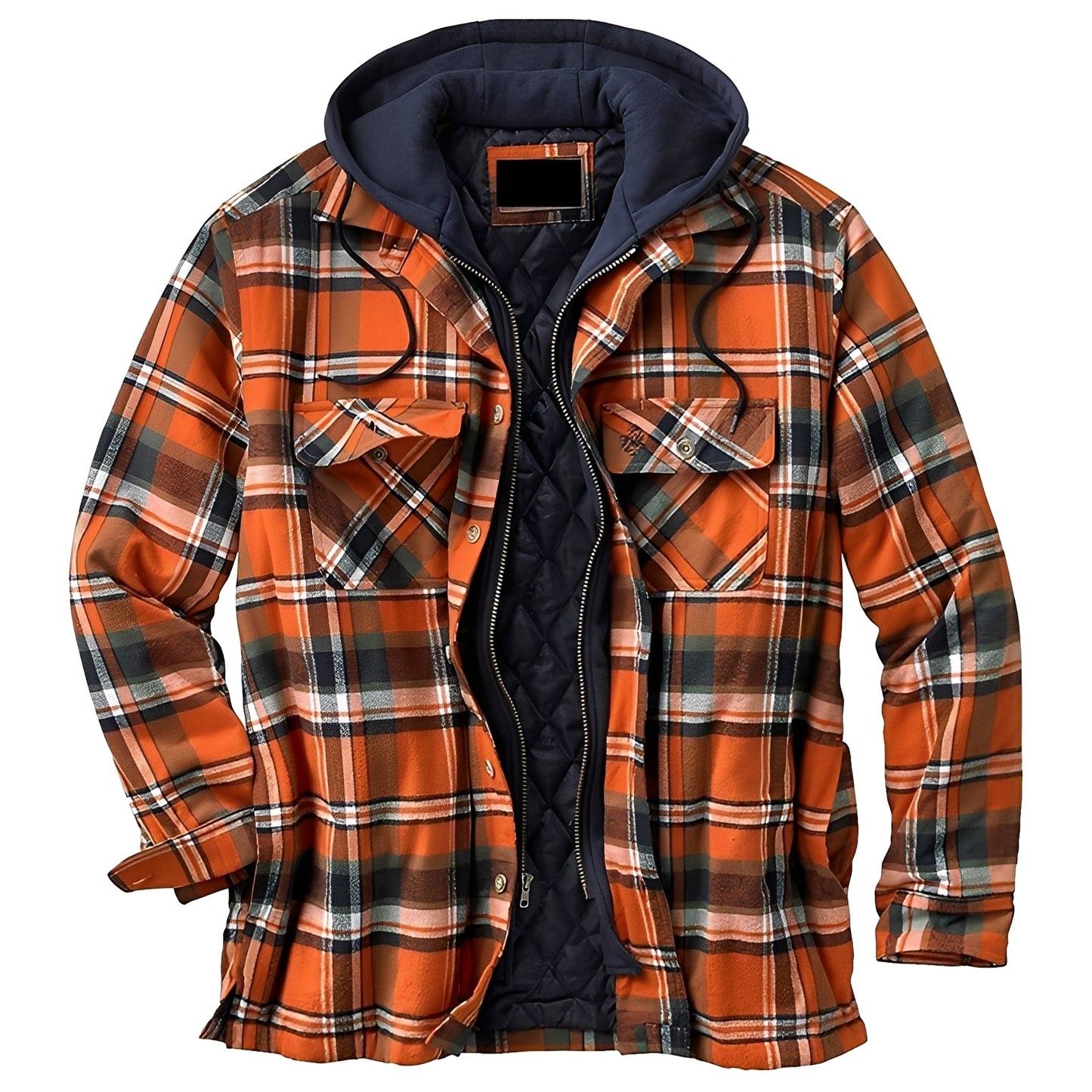 Denzil - Bequeme Karoflanelljacke für Herren