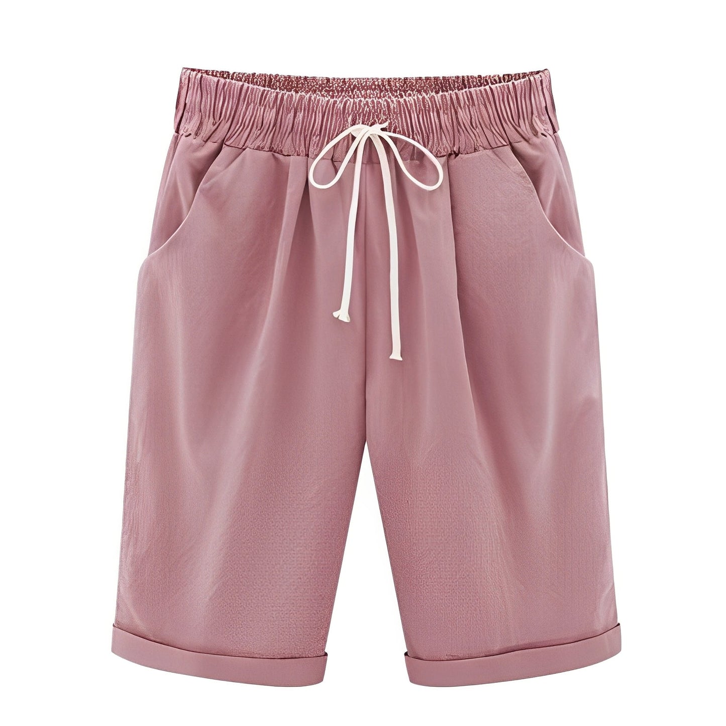 Dona - Bequeme elastische Sommerschorts für Damen