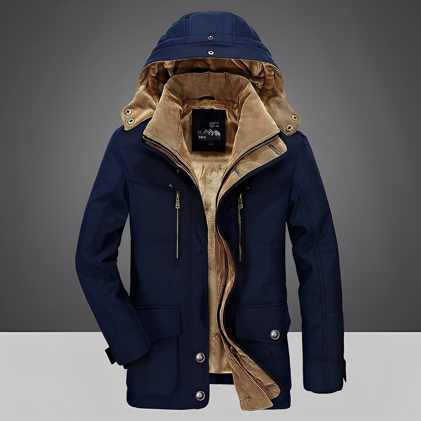 Nicholas - Herrenjacke mit kuscheligem Fleece-Futter