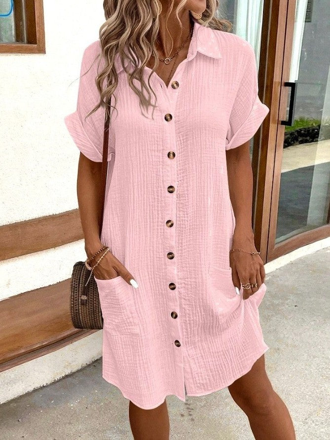Astoria - Sommerkleid mit Knöpfen für Damen