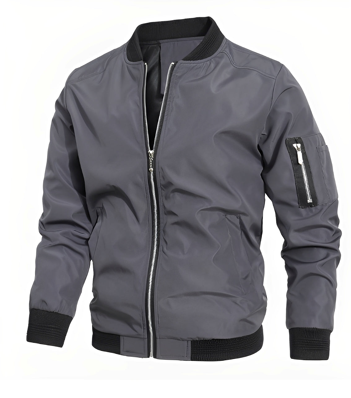 Garret - Elegante, schmal geschnittene Herren-Bomberjacke