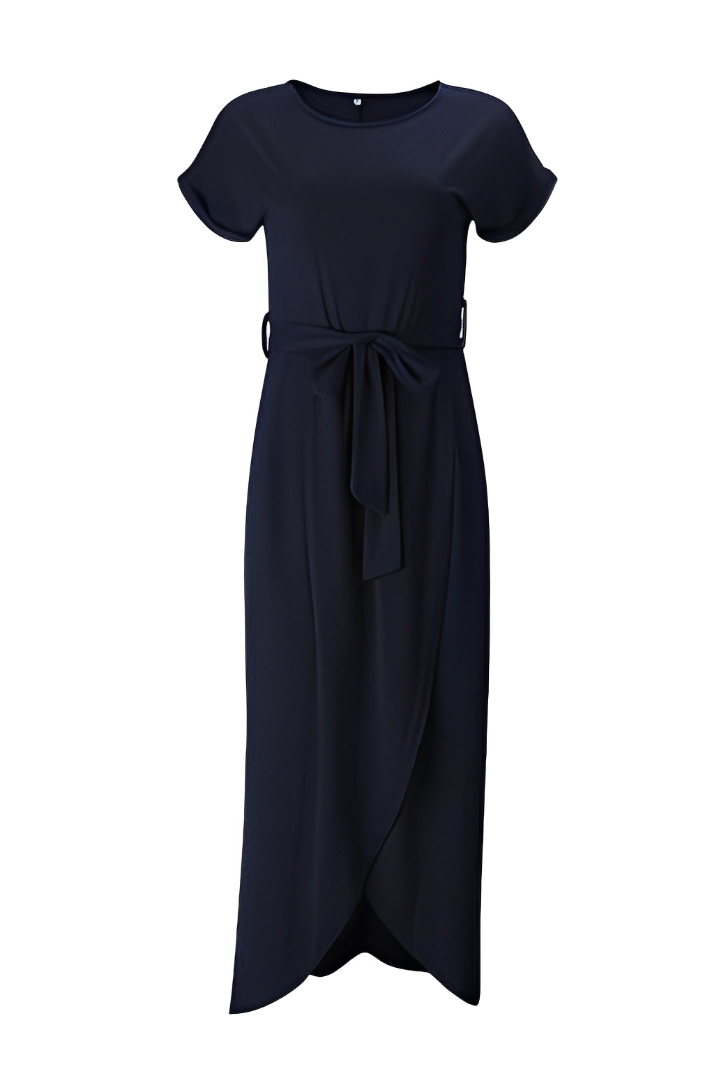 Rorie - Asymmetrisches Damenkleid mit unkonventionellen Ärmeln