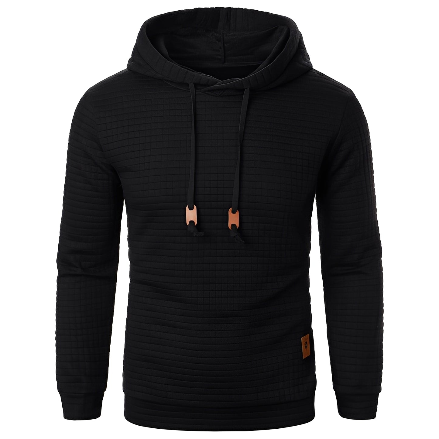 Damian - Warmer, comfortable slim-fit hoodie for men