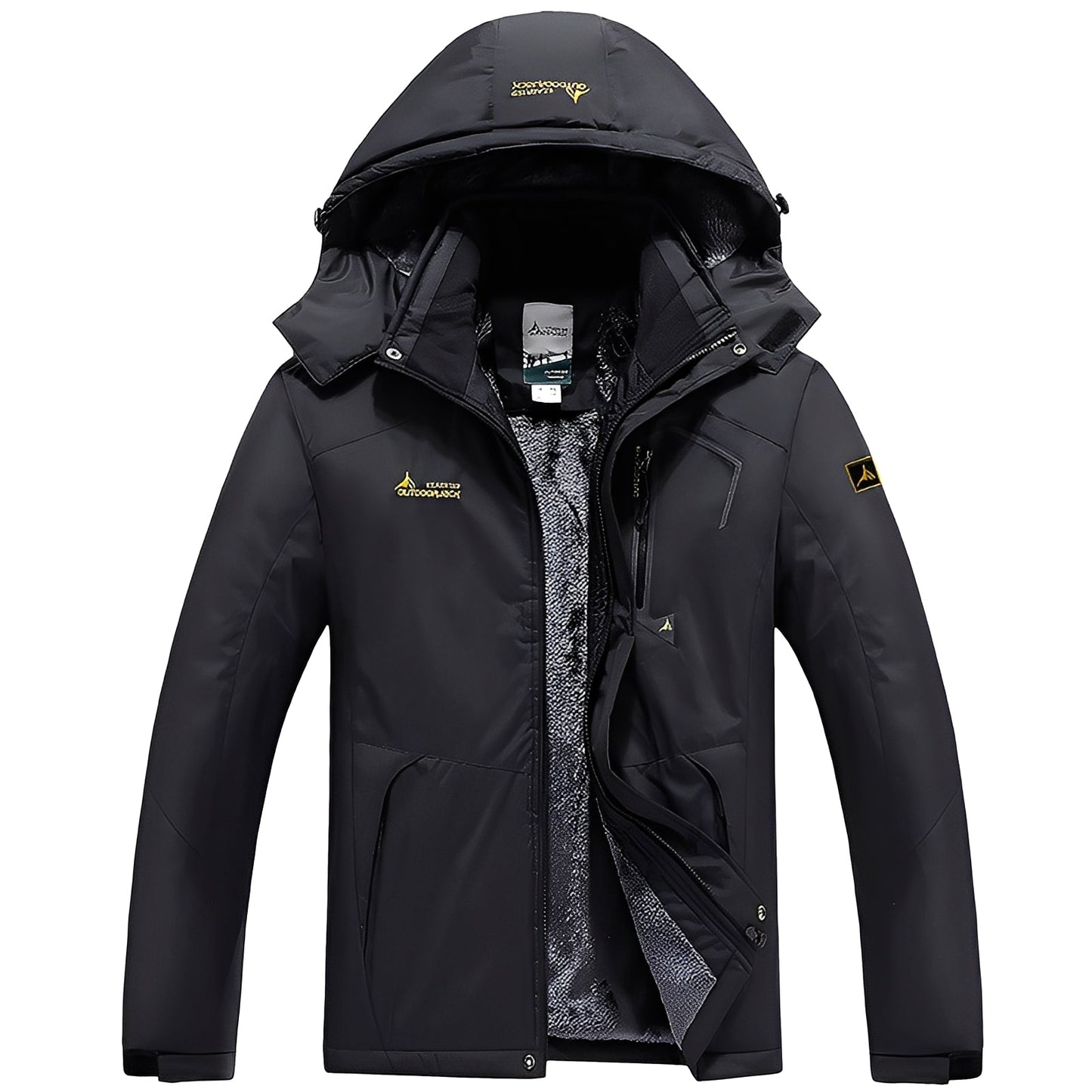 Heather - Elegante, warme Damenjacke für den Winter mit Fleece-Futter