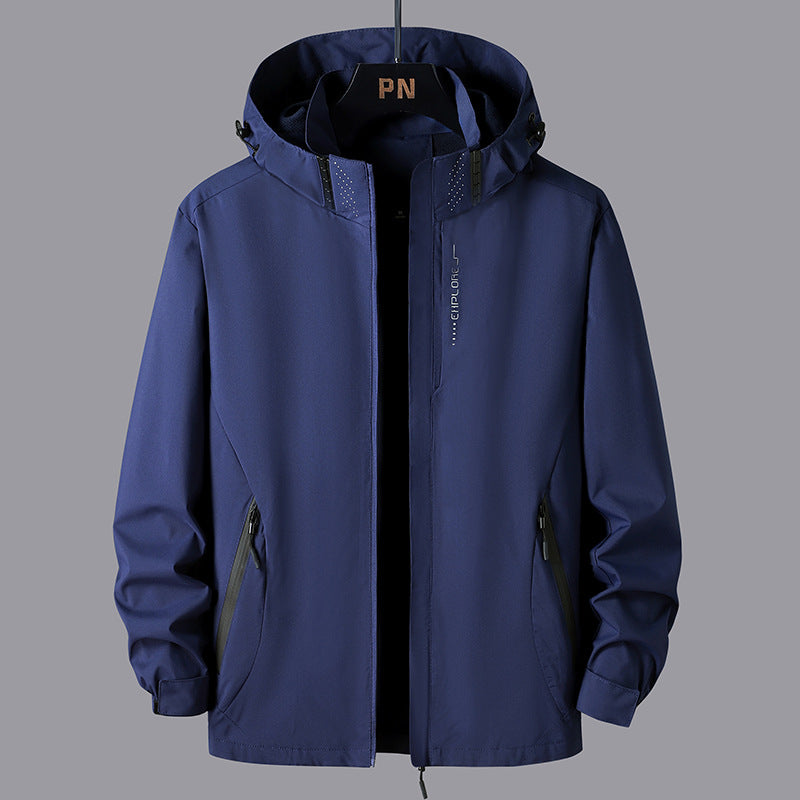 Reece - Trendige Unisex-Jacke mit Kapuze