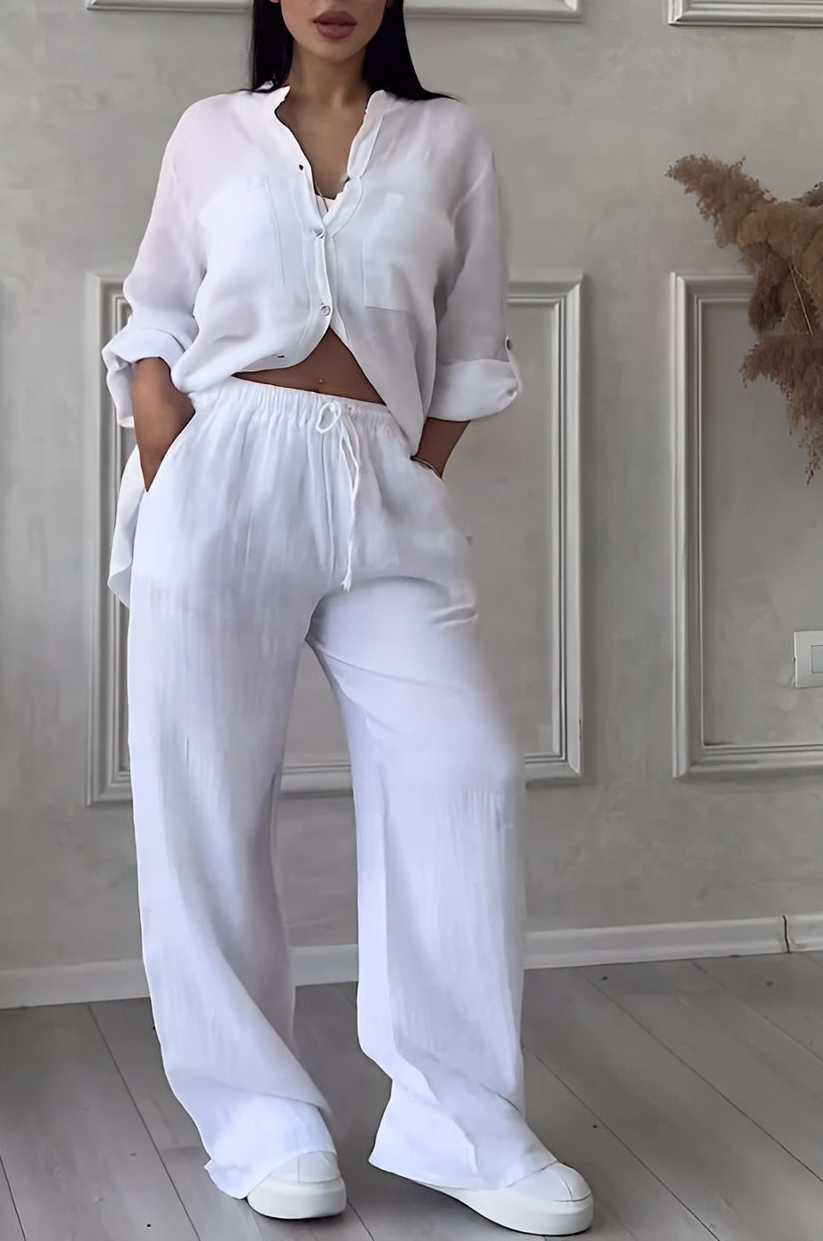 Brandie - Spitzen-Set mit weitem Bein für Frauen