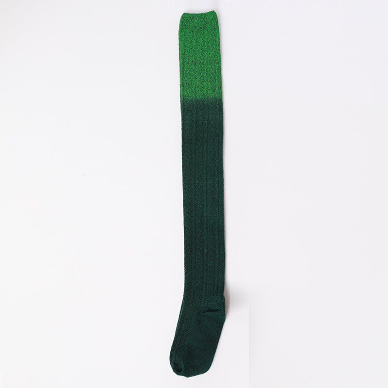 Rosabella - Elegante Damenkniestrümpfe mit Batikmuster