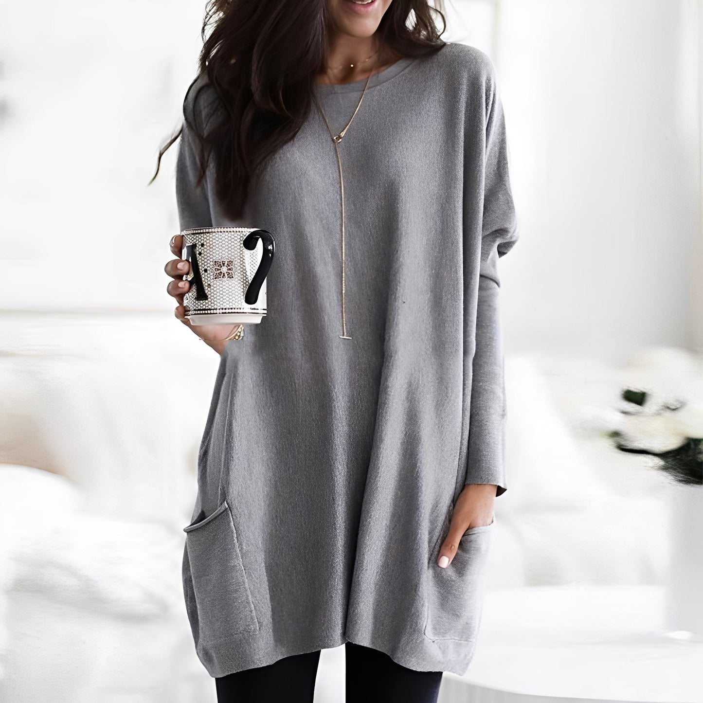Cheyenne - Lockeres Langarmshirt für Damen im bequemen Stil