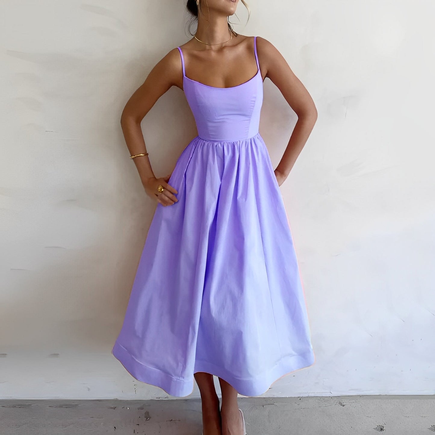 Selena - Stilvolles Midikleid für Damen fürs Büro
