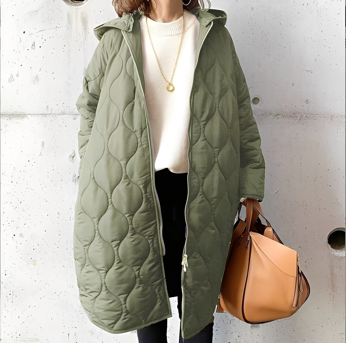 Krystine - Bequemer Damen-Kapuzenparka