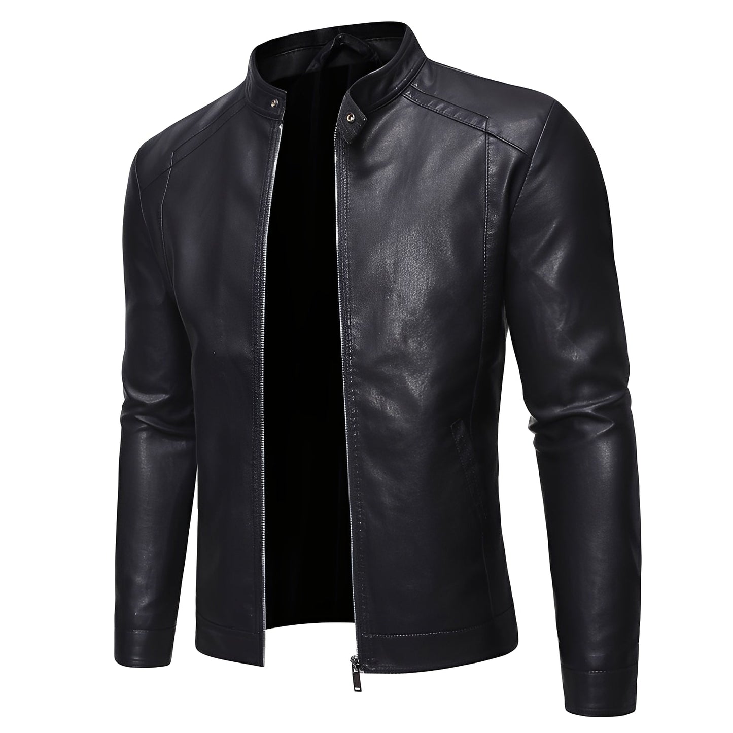 Theodore - Starke, eng sitzende Herrenlederjacke