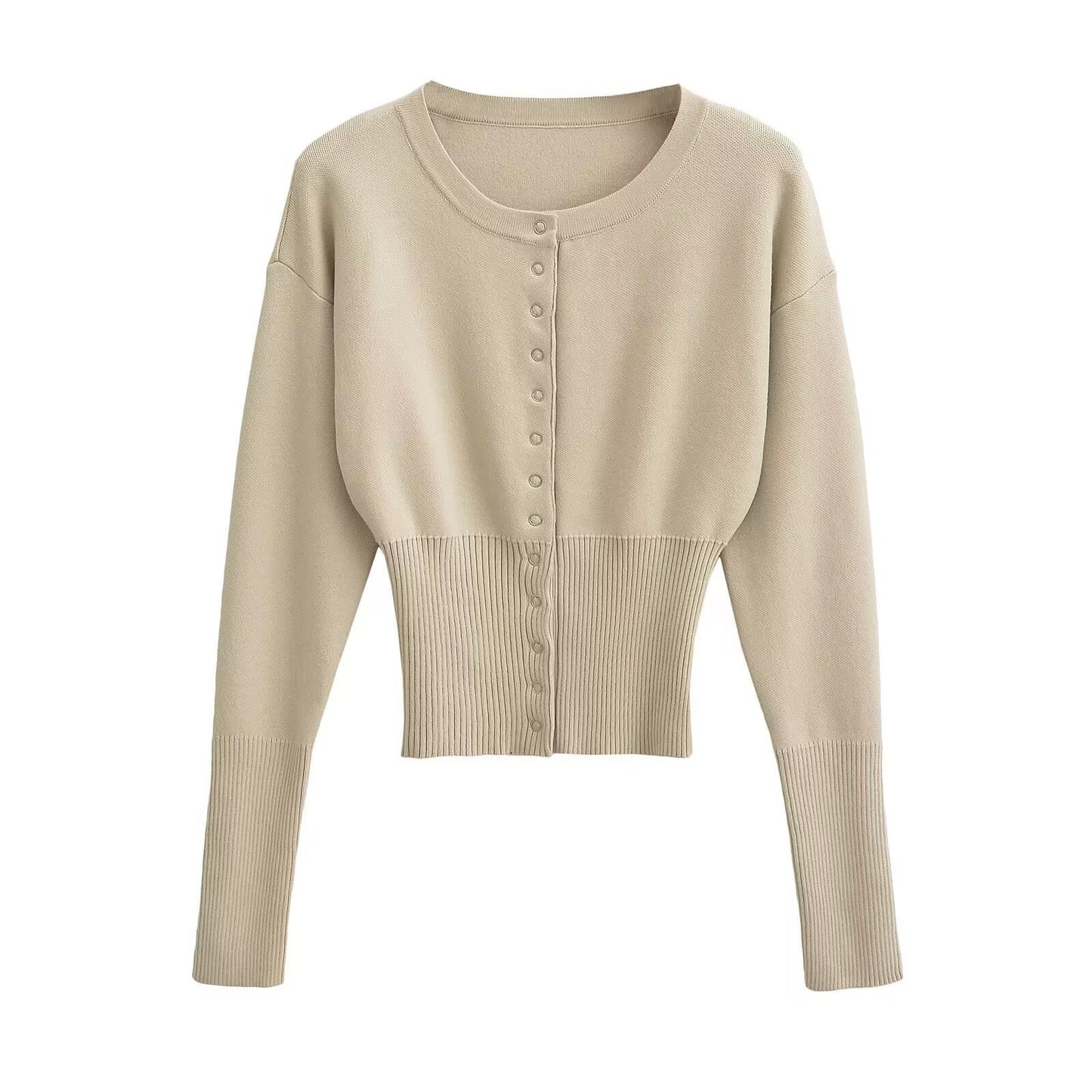 Reverie - Schickes, kurzes Damen-Stricktop