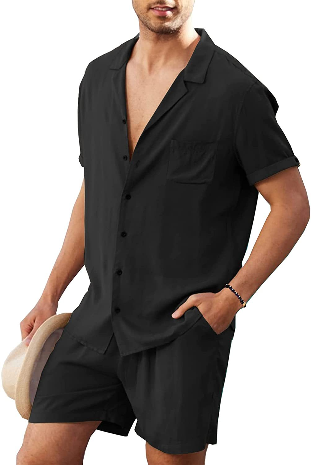 Regor - Cooles Sommeroutfit mit Hemdkragen für Männer