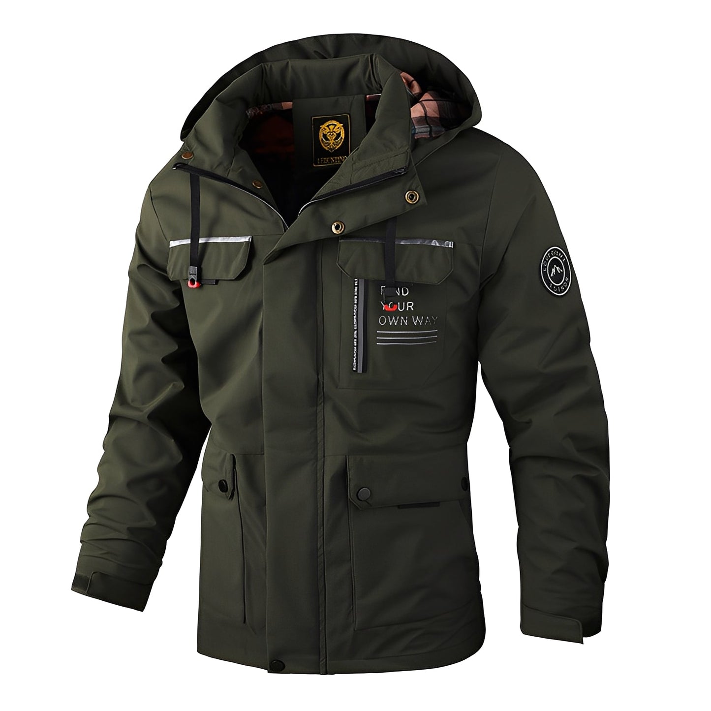 Fredrick - Regenfeste, dicke Outdoor-Jacke für Herren