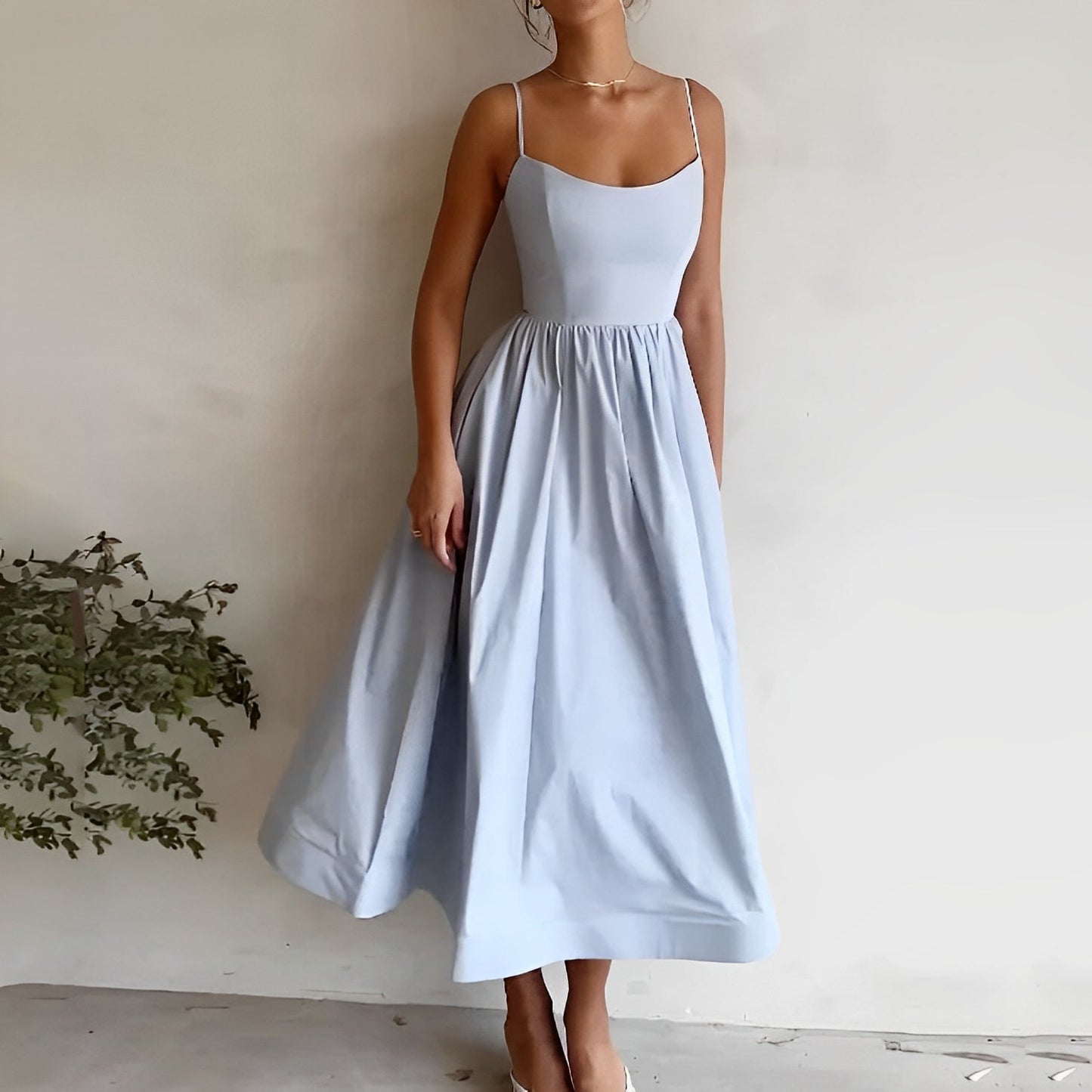 Selena - Stilvolles Midikleid für Damen fürs Büro