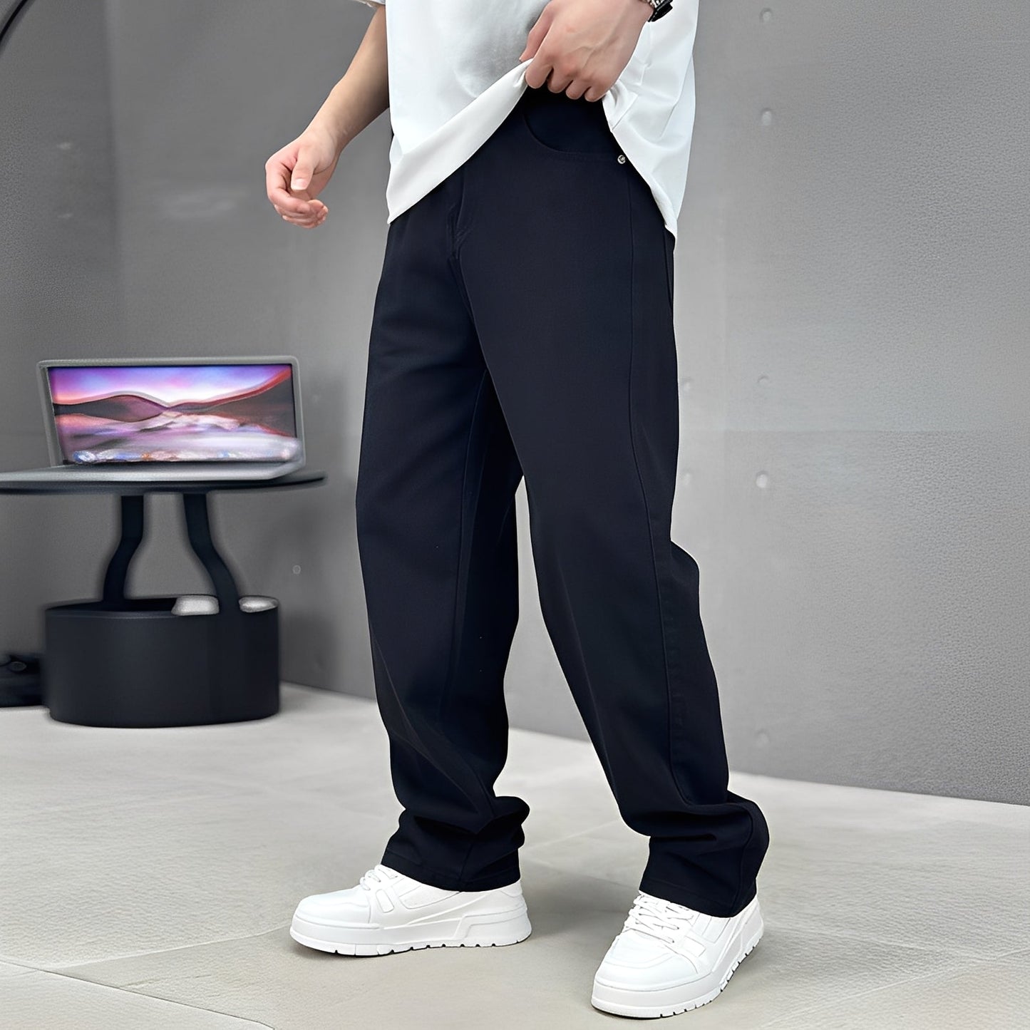 Wendell - Trendige Herrenjeans mit weitem Schnitt