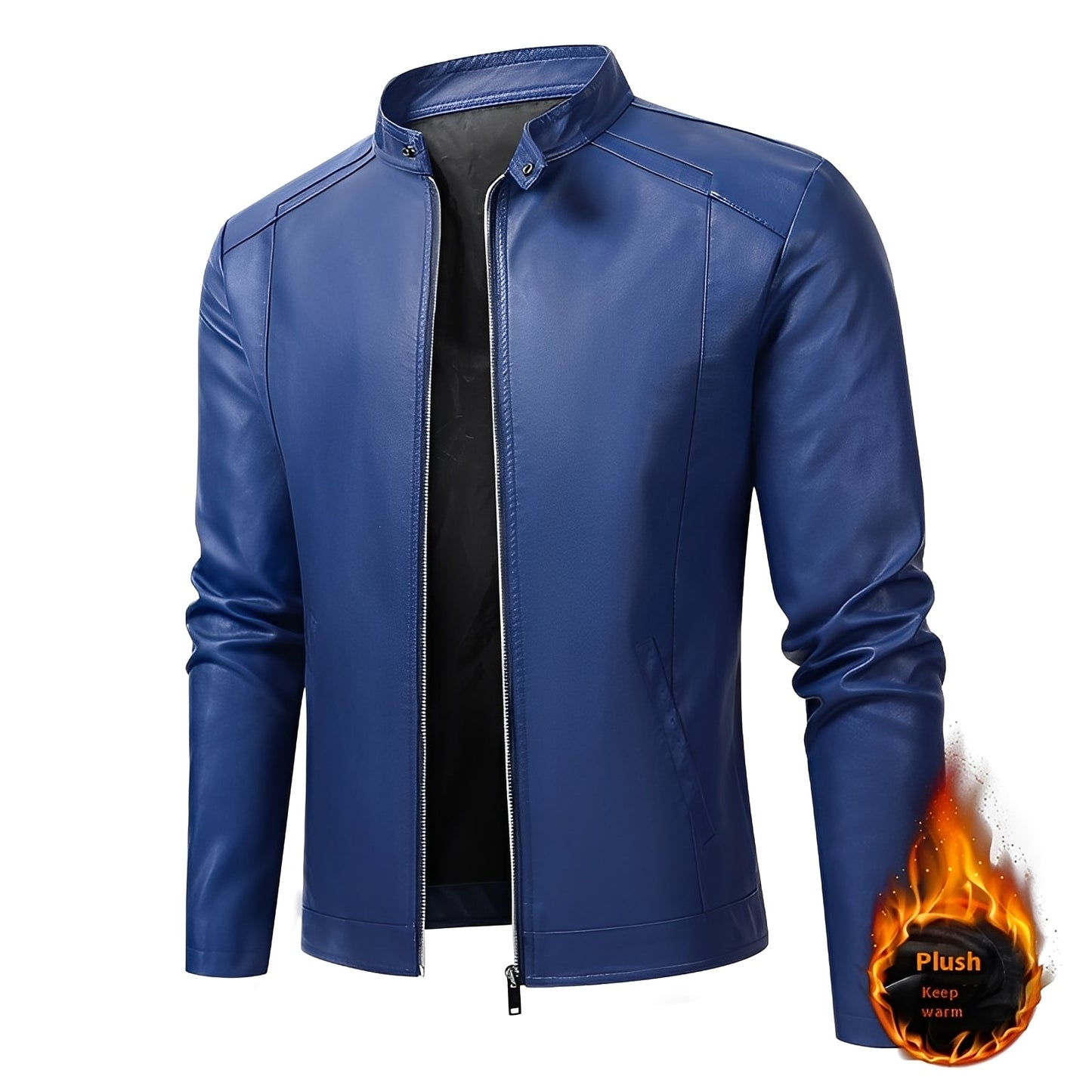 Theodore - Starke, eng sitzende Herrenlederjacke