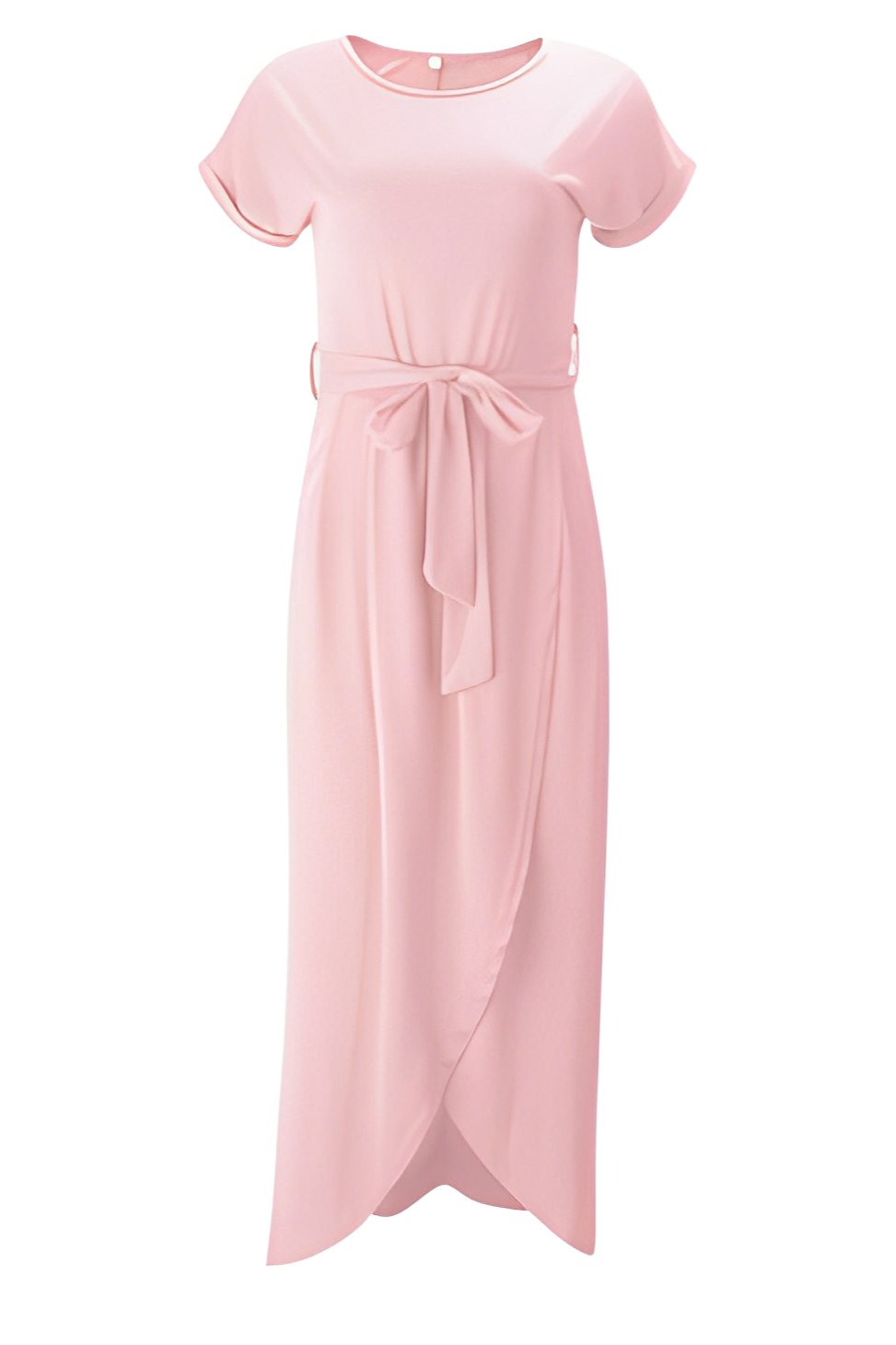Rorie - Asymmetrisches Damenkleid mit unkonventionellen Ärmeln