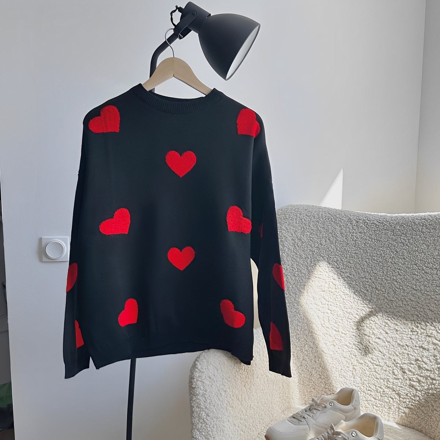 Marsha - Bequemer Damenpullover mit Muster