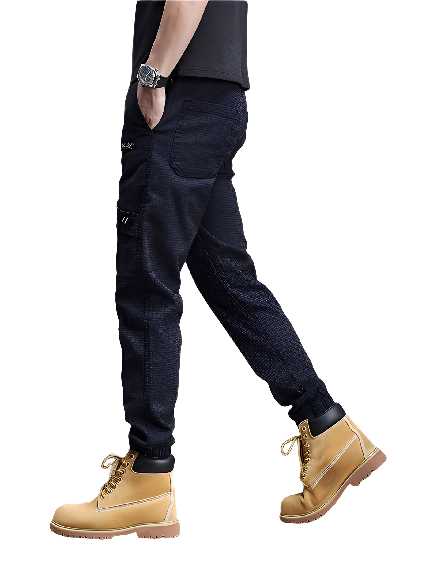 Alvin - Modische Stretch-Jogginghose mit Kordel für Herren