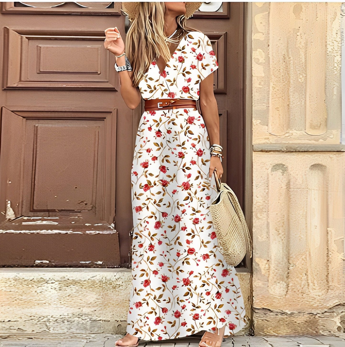 Amanda - Schickes Boho-Sommerkleid für Frauen