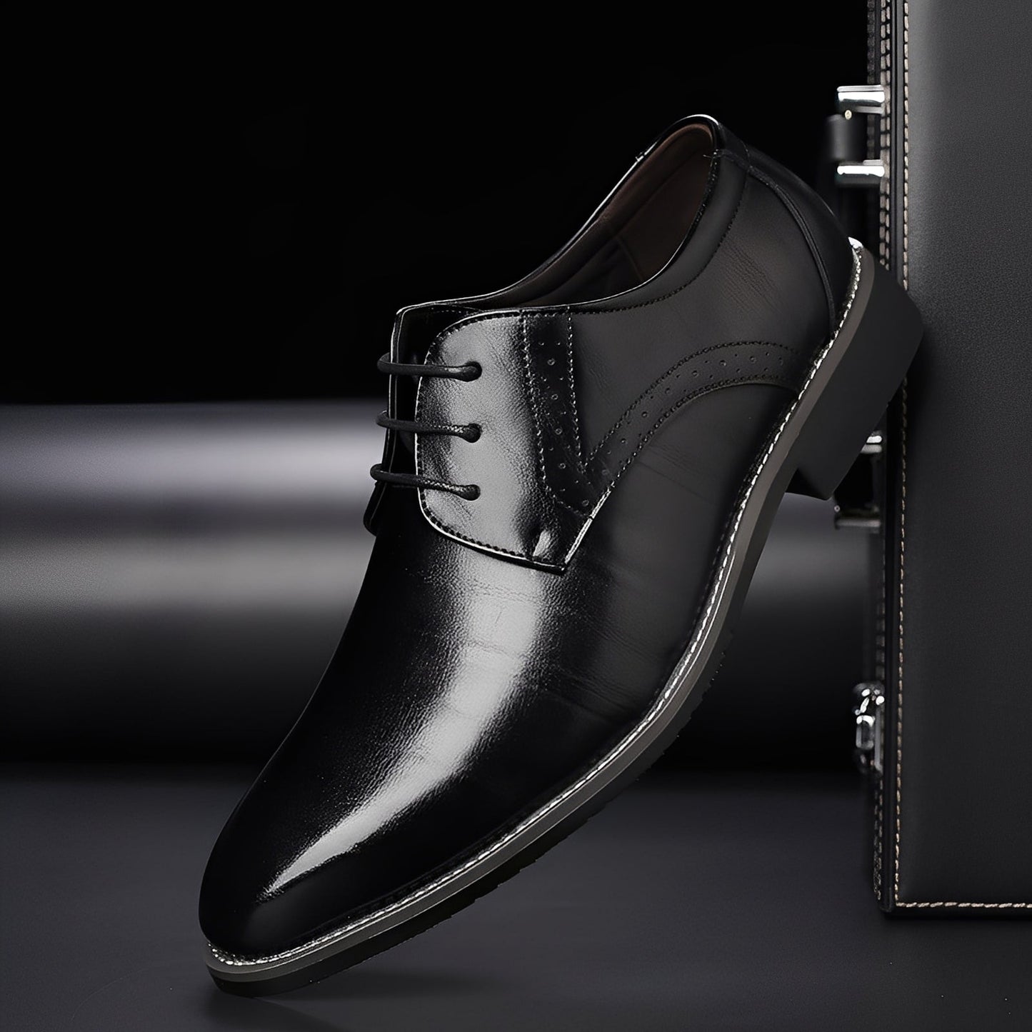Kendrick - Chaussures pour hommes en cuir élégantes et intemporelles
