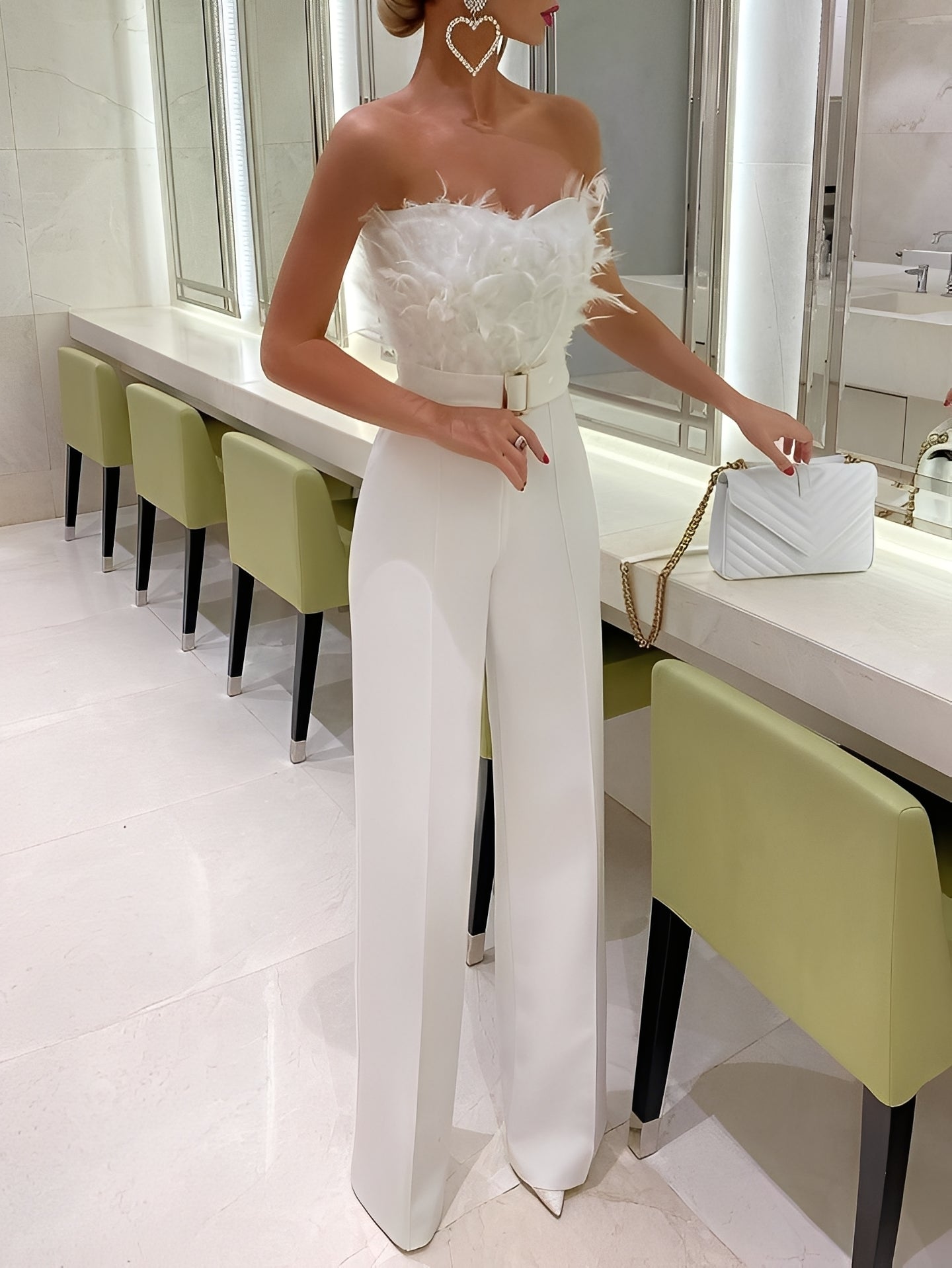 Valarie - Eleganter Overall mit Tube-Top für Damen
