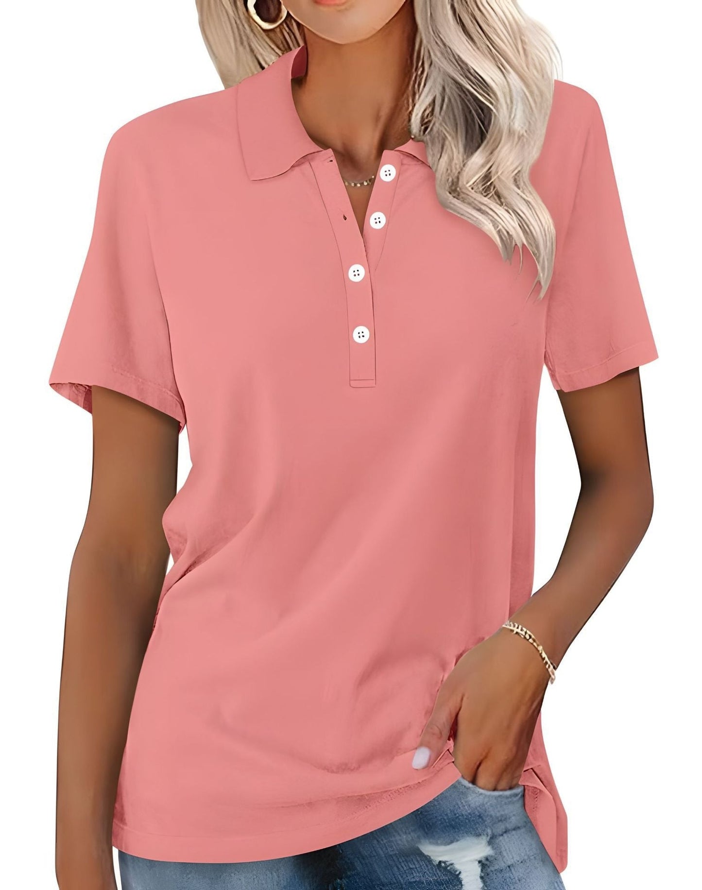 Stella - Komfortables Slim-Fit-Poloshirt für Damen