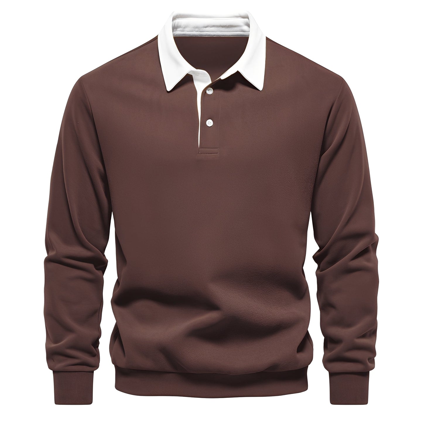 Sonnie - Bequemes Herren-Langarm-Poloshirt