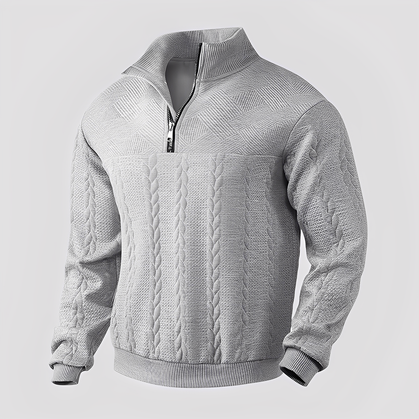 Warren - Nadčasový dámský kašmírový svetr na zip