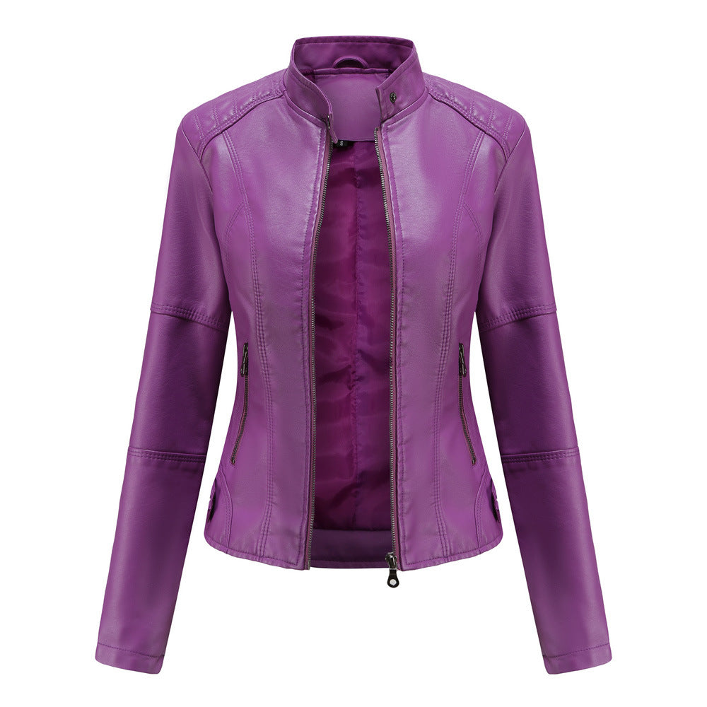 Martha - Schicke, figurbetonte Damenlederjacke