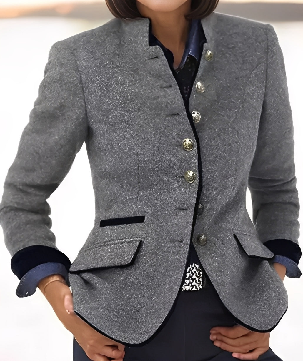 Kaelyn - Moderne Frauenjacke mit Taschen für den täglichen Gebrauch