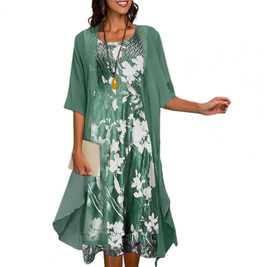 Rosanna - Bequemes Sommerkleid aus Chiffon für Damen