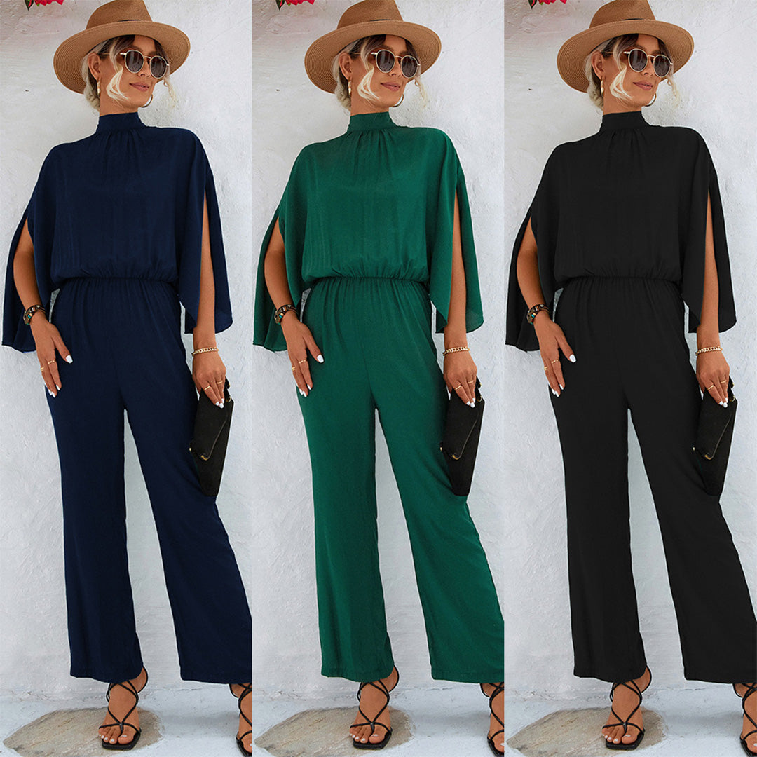 Arielle - Trendiger Sommer-Jumpsuit mit Schlitz für Damen