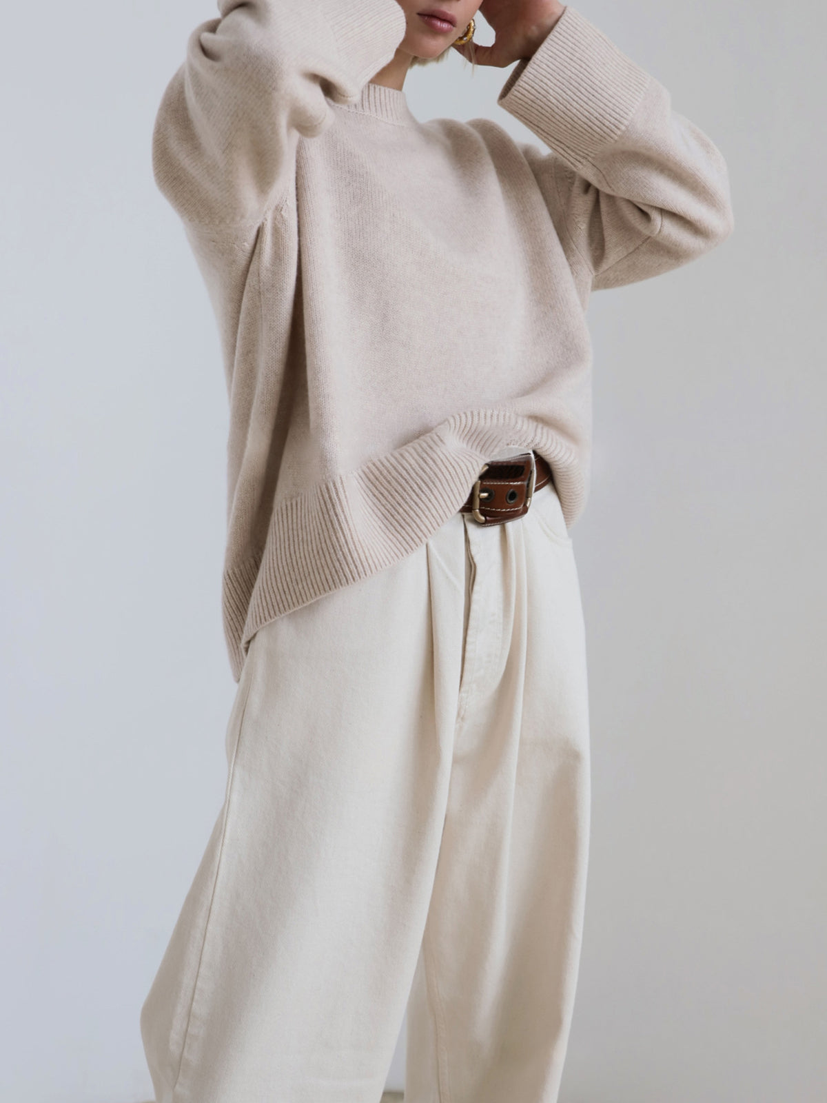 Amara – Große Pullover „Zuckerwatte“