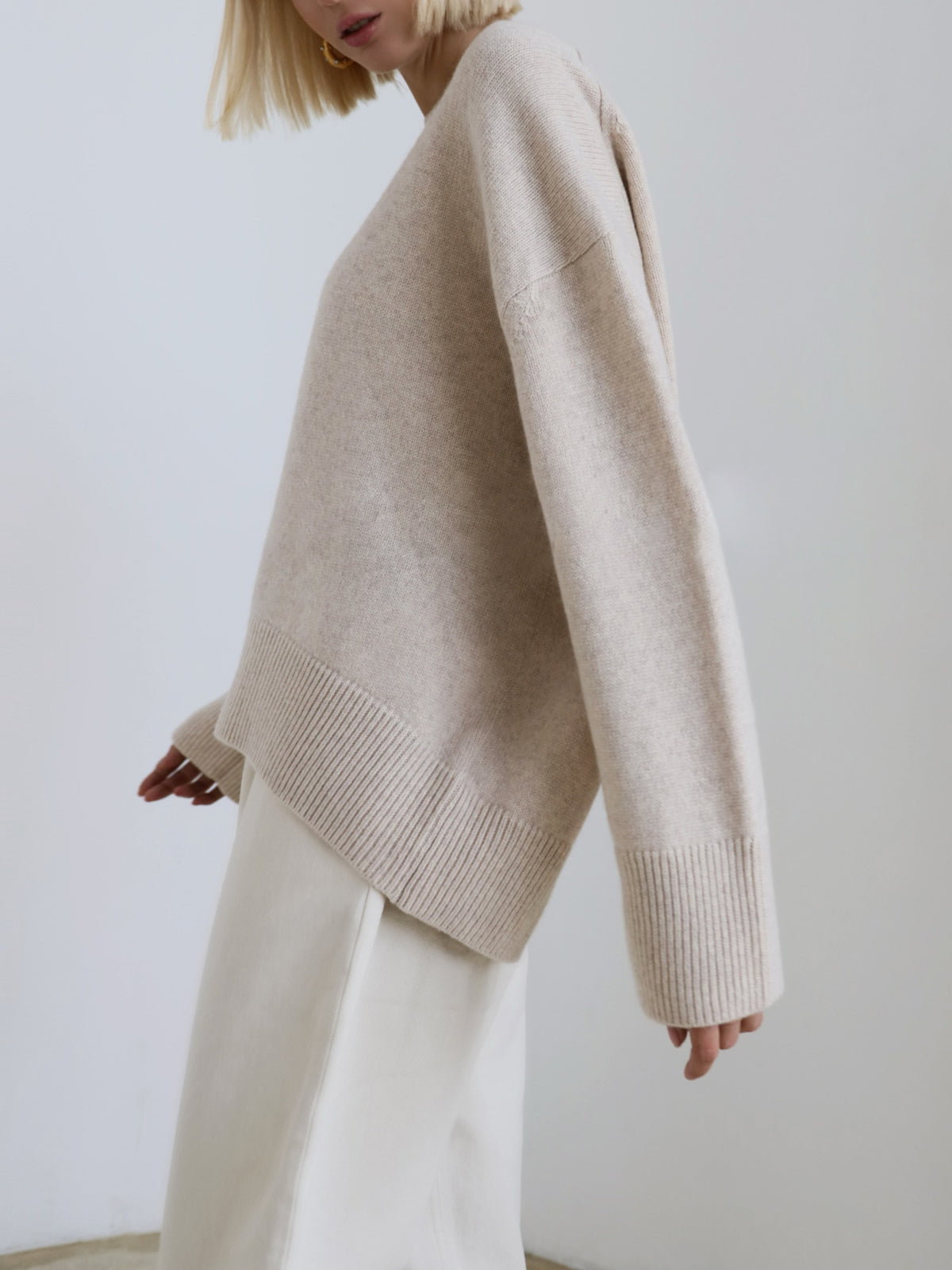 Amara – Große Pullover „Zuckerwatte“