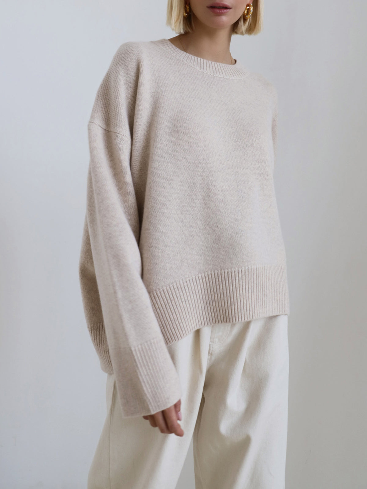 Amara – Große Pullover „Zuckerwatte“