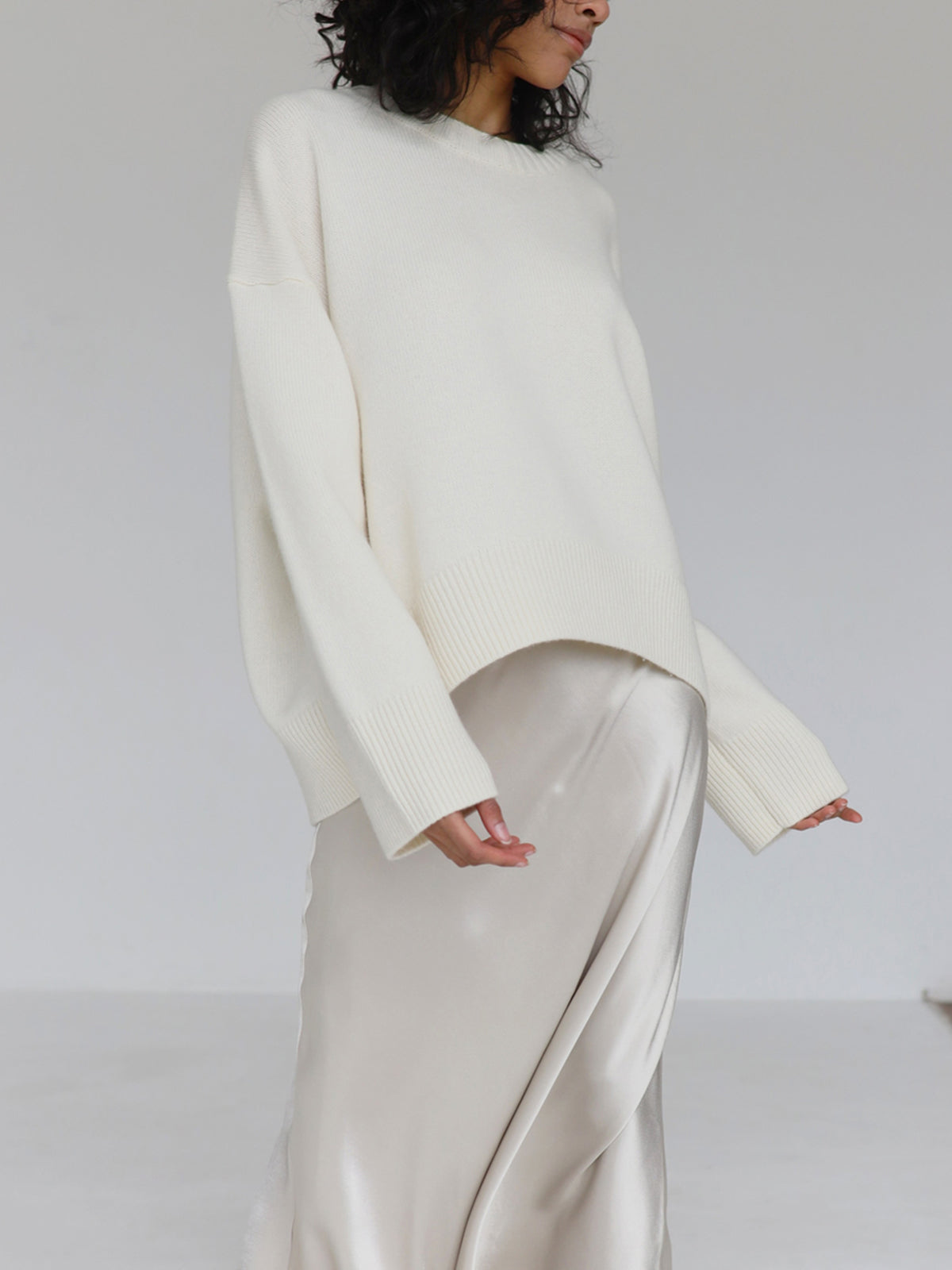 Amara – Große Pullover „Zuckerwatte“